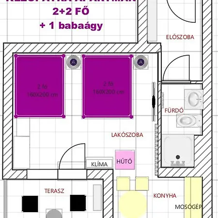Kleopatra Apartment *